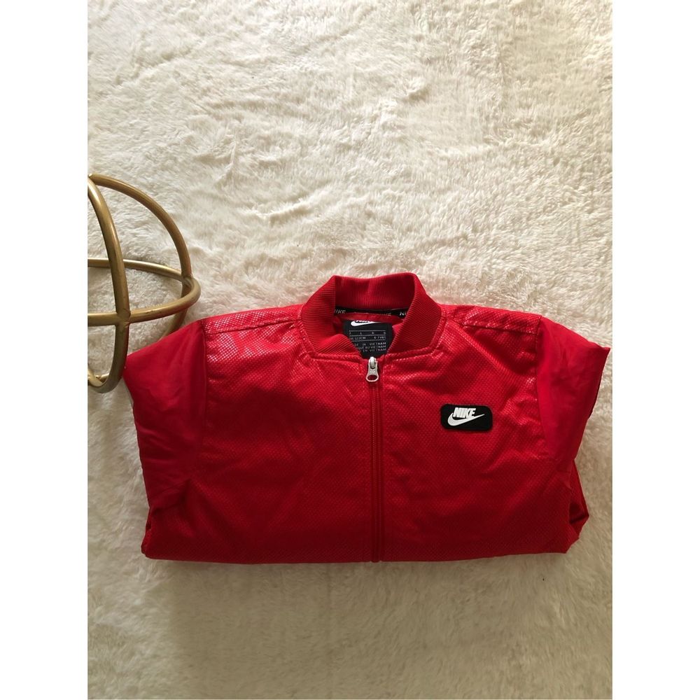 Nike Kids Bright Red Puffer Jacket